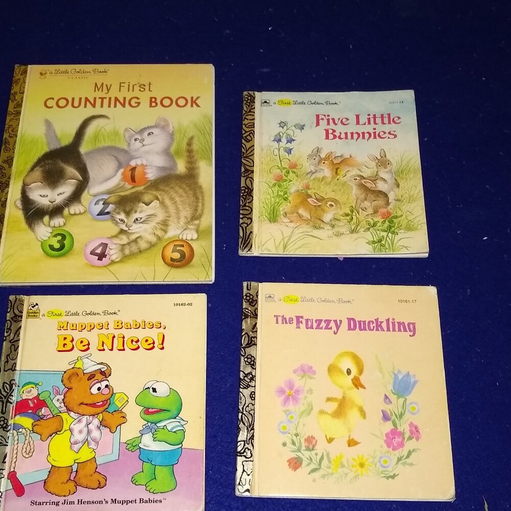 Muppet Babies, Be Nice, Fuzzy Duckling, 5 little Bunnies, My 1st Counting 3 bear - Picture 2 of 10